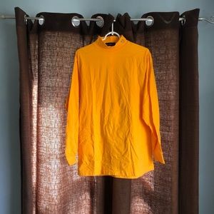 West Virginia University WVU Old Gold Turtleneck Long Sleeve Shirt